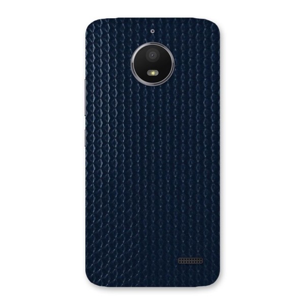 Blue Pattern Back Case for Moto E4